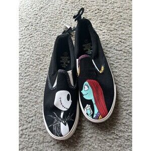 Disney Nightmare Before Christmas Shoes Ground Up Jack Skellington & Sally Sz 7